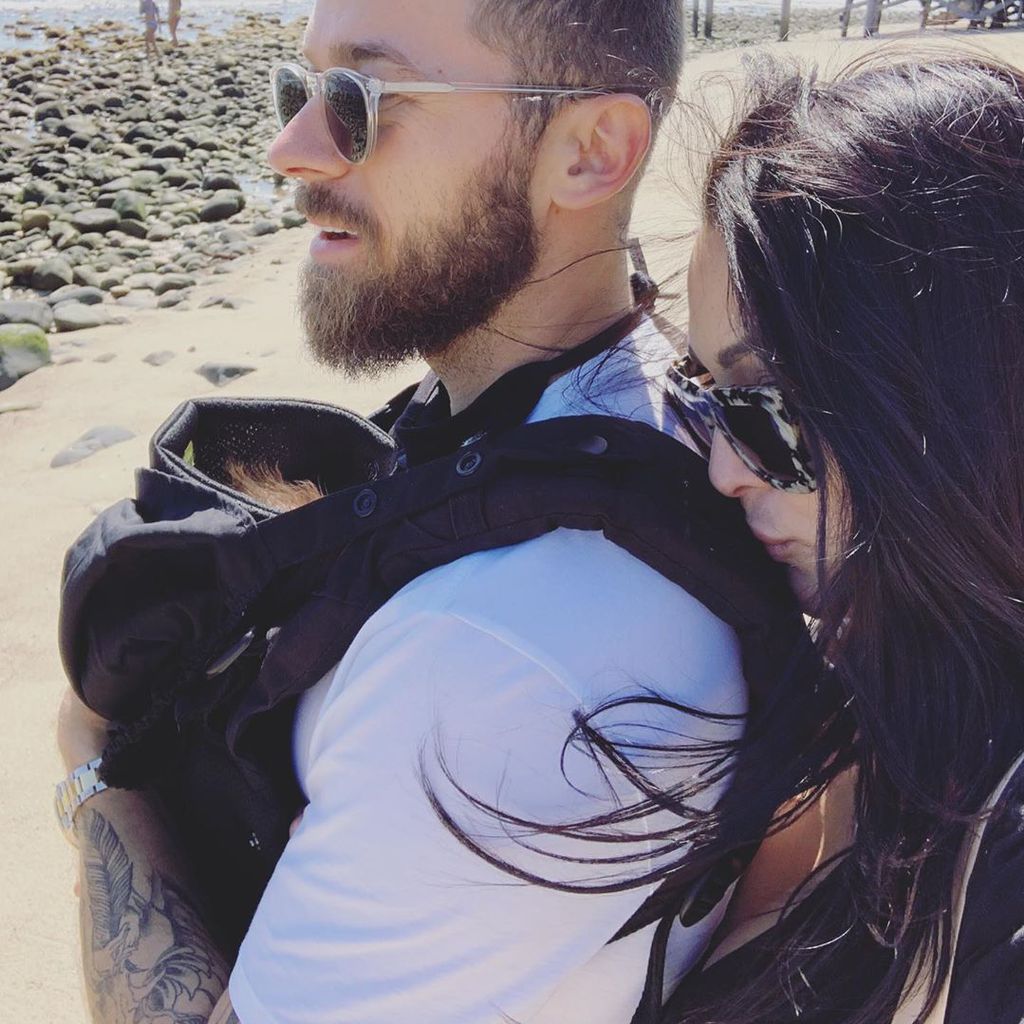 Artem Chigvintsev, Nikki Bella und ihr Baby Matteo