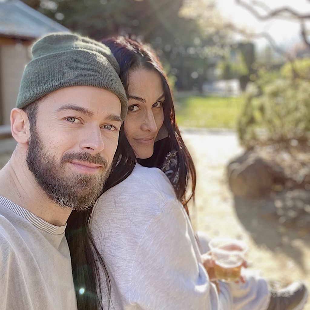 Artem Chigvintsev und Nikki Bella, Dezember 2020