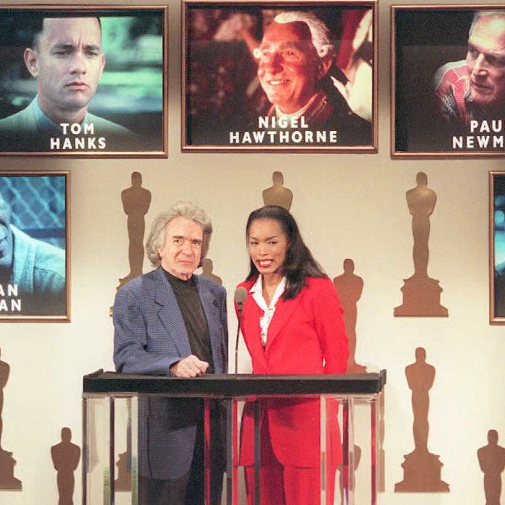 Regisseur Arthur Hiller und Hollywood-Star Angela Bassett