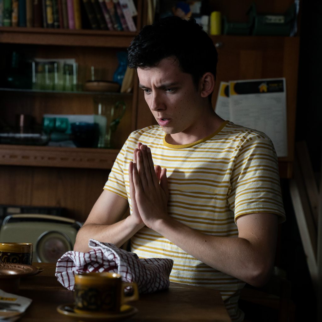 Asa Butterfield in "Sex Education"
