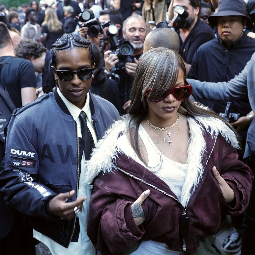 A$AP Rocky und Rihanna im Juli 2024