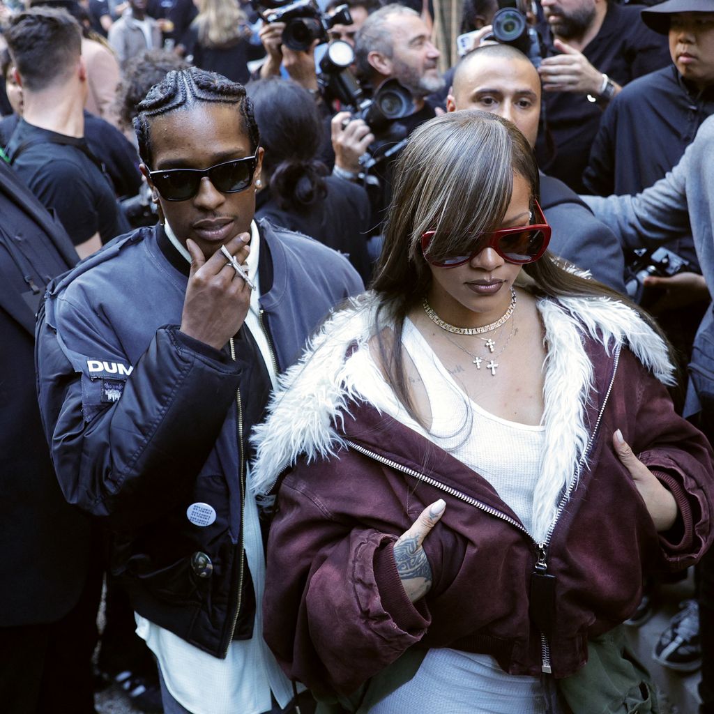 A$AP Rocky und Rihanna im Juni 2024