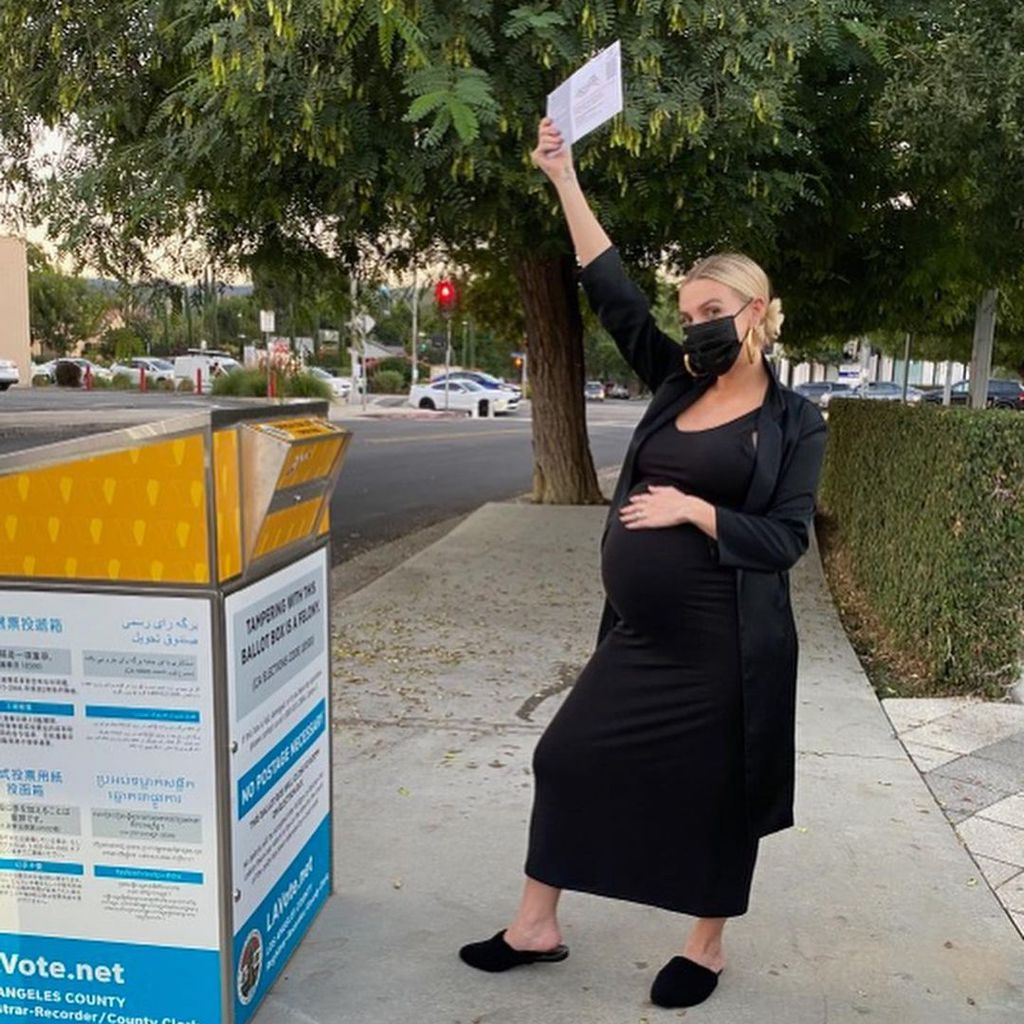 Ashlee Simpson im Oktober 2020