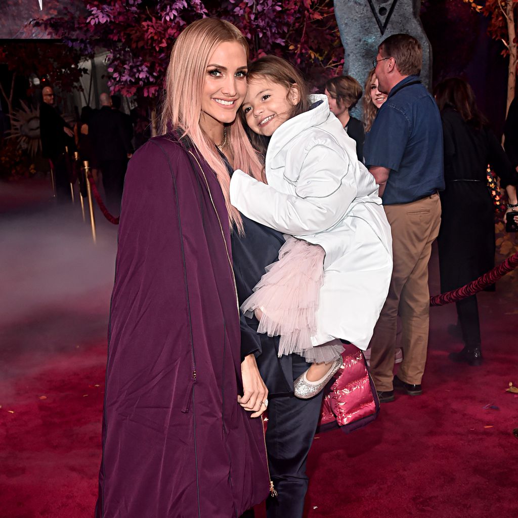 Ashlee Simpson mit ihrer Tochter Jagger, November 2019