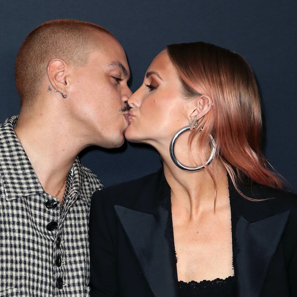 Evan Ross und Ashlee Simpson, Januar 2020