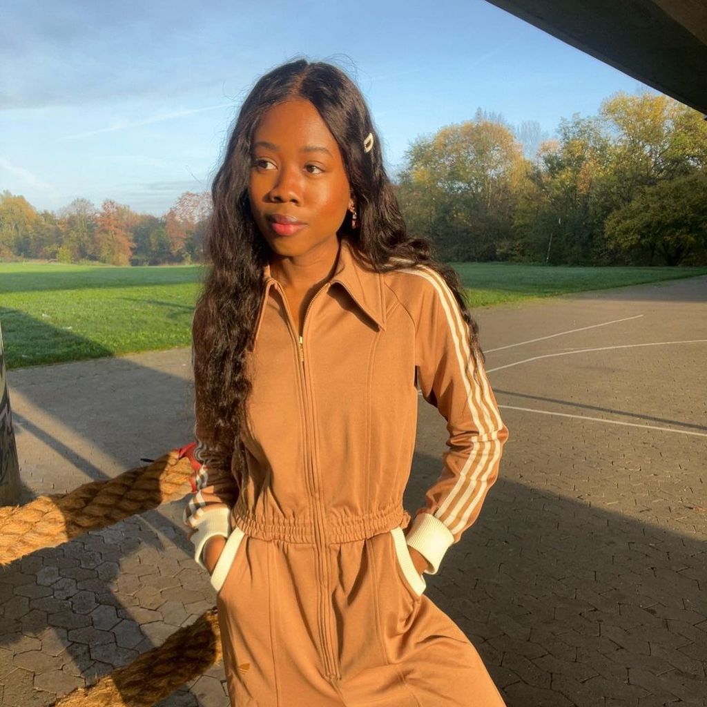 Die ehemalige GNTM-Kandidatin Ashley Amegan im Oktober 2022