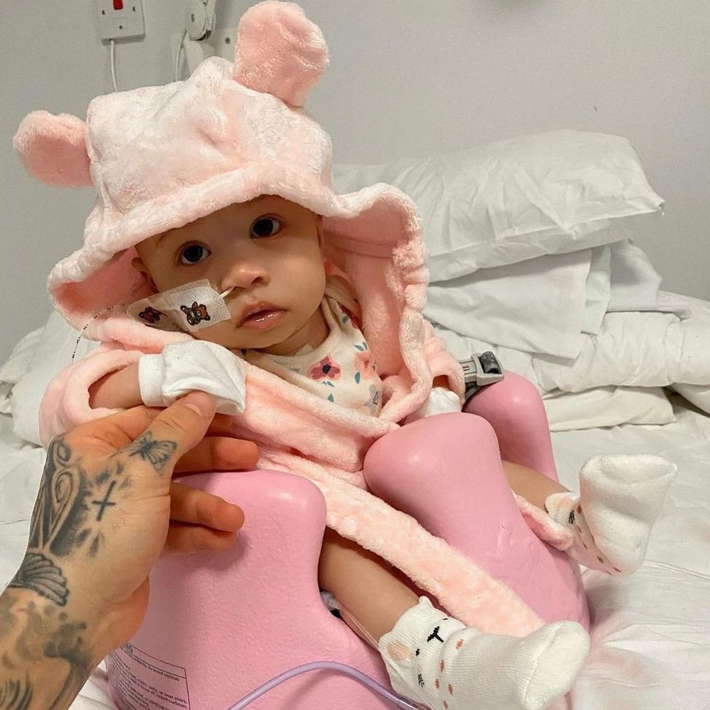 Ashley Cain und seine Tochter Azaylia