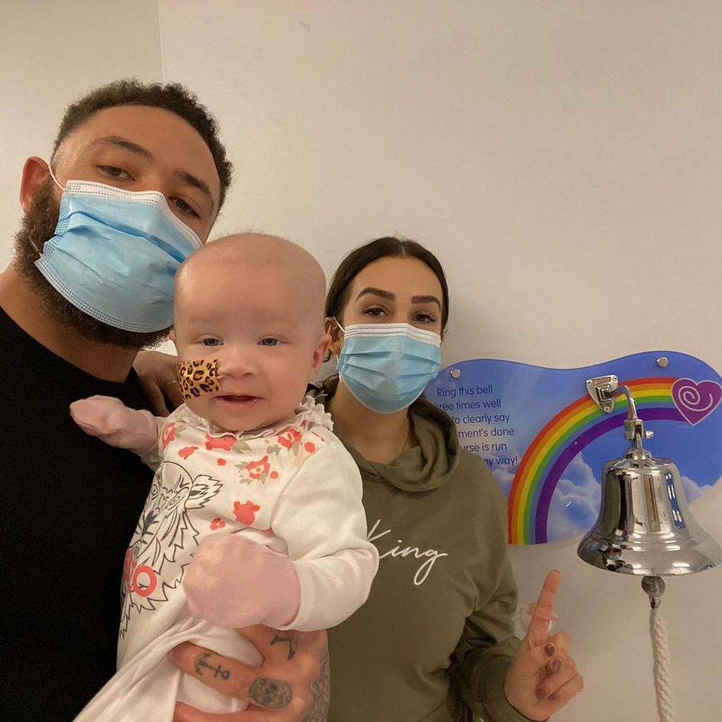 Ashley Cain mit seiner Familie