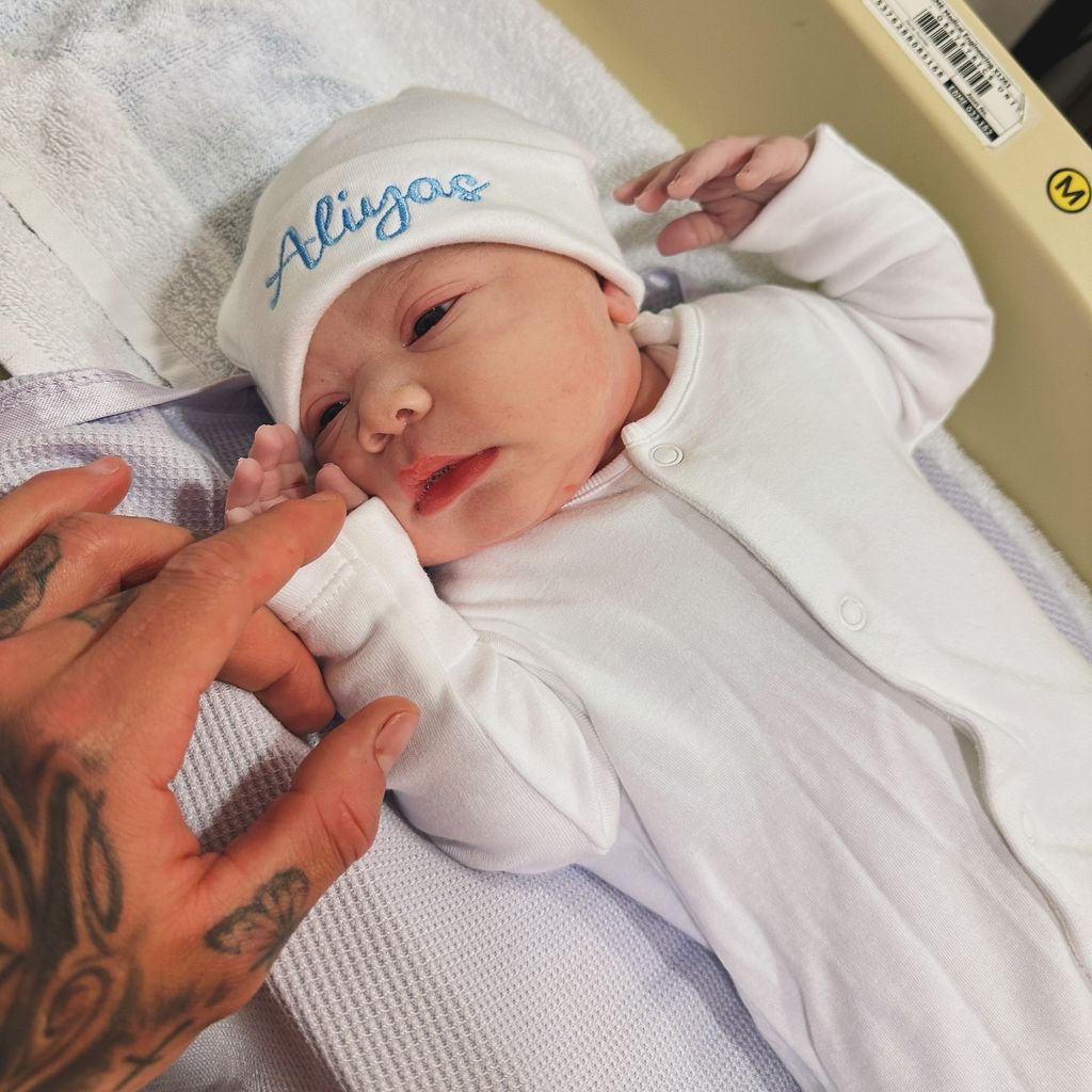 Ashley Cains Sohn Aliyas Diamond Cain