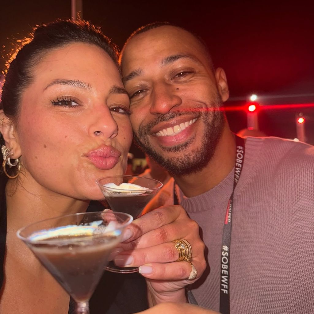 Ashley Graham und Justin Ervin, März 2025