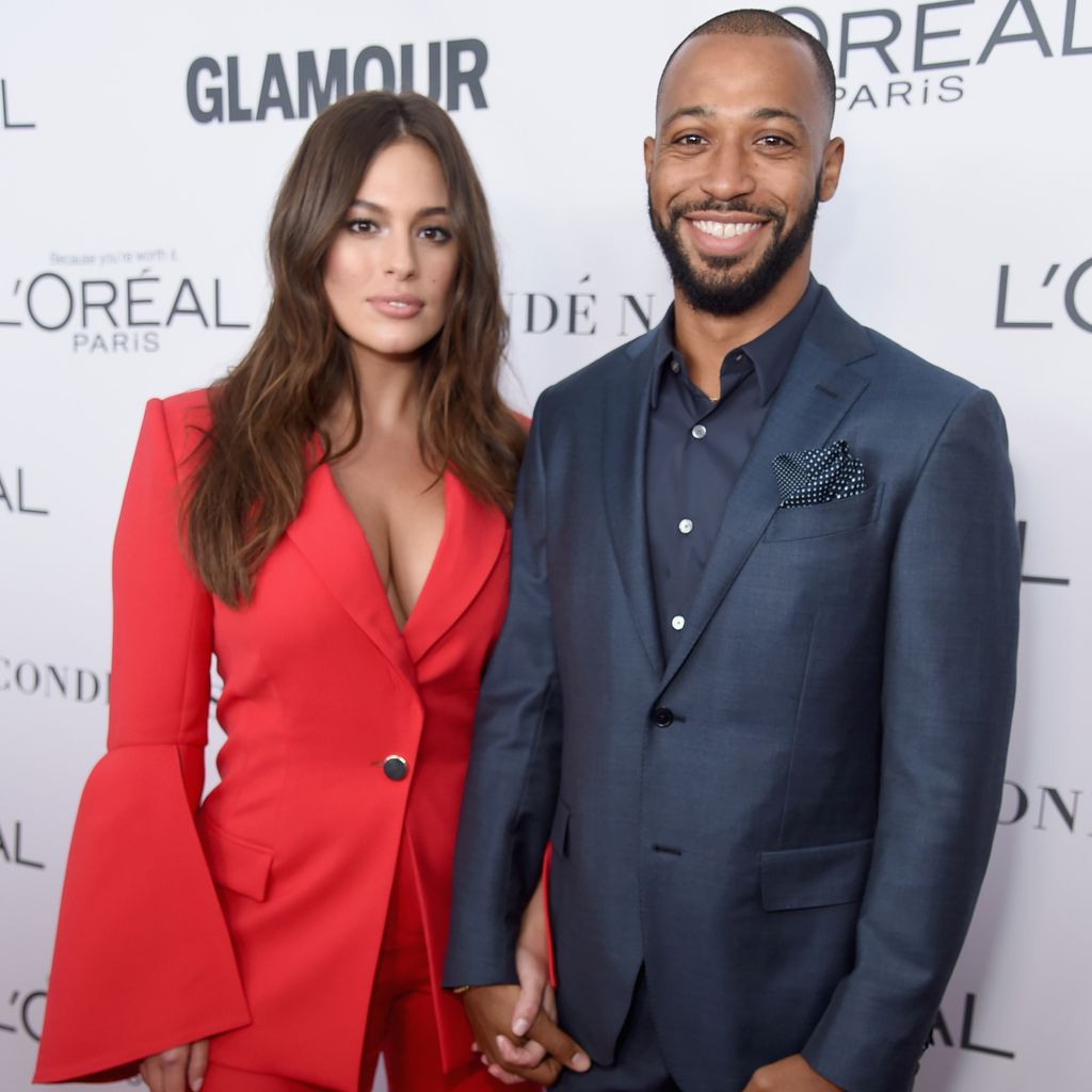 Ashley Graham und Justin Ervin, November 2017