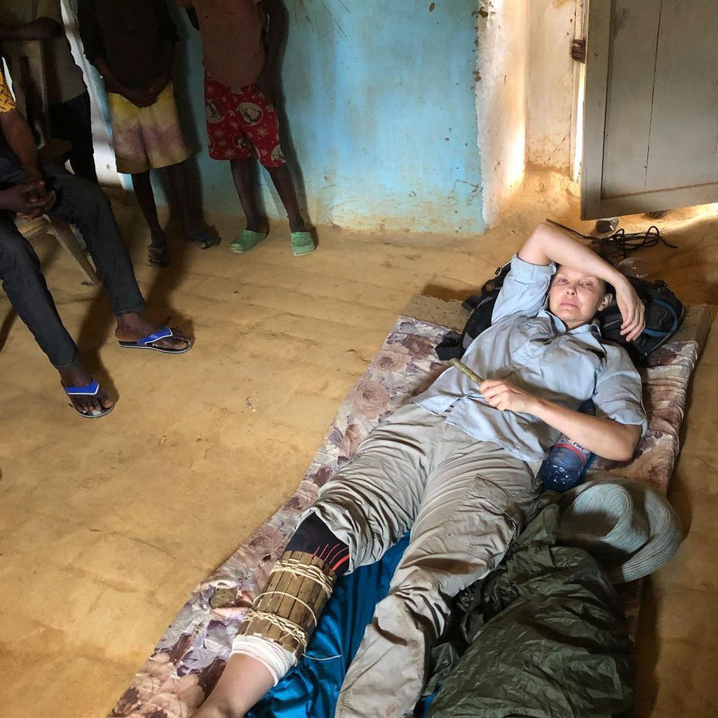 Ashley Judd nach ihrem Unfall im kongolesischen Regenwald, 2021