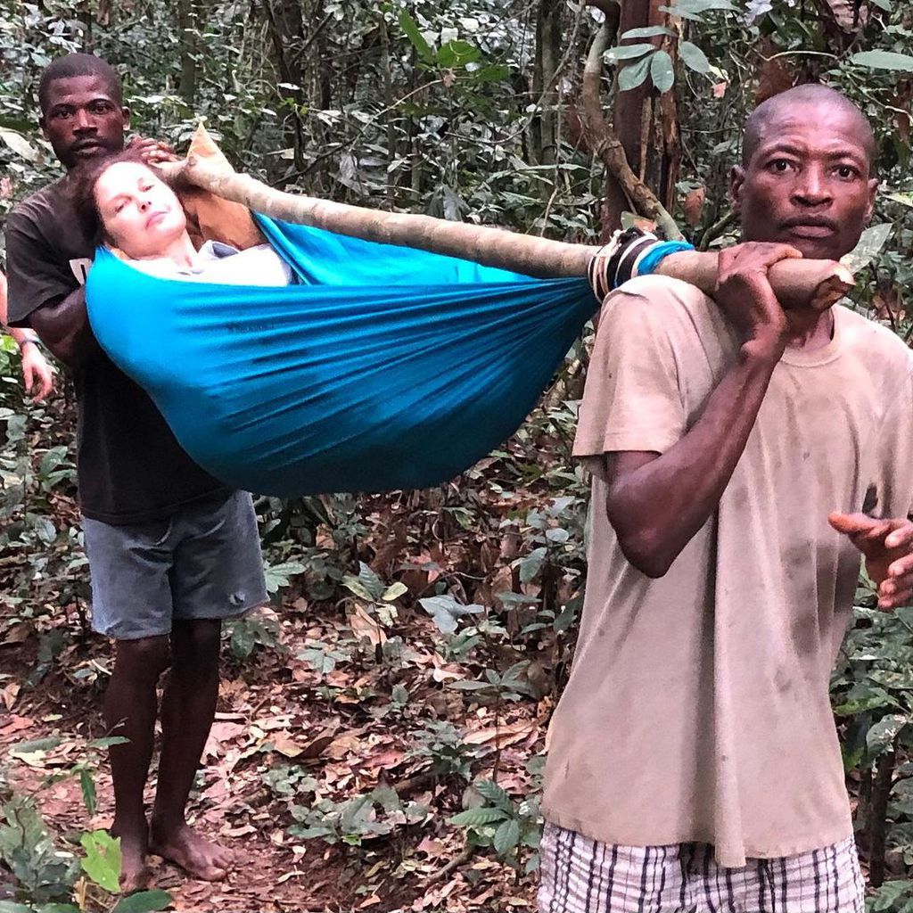 Ashley Judd nach ihrem Unfall im kongolesischen Regenwald, 2021