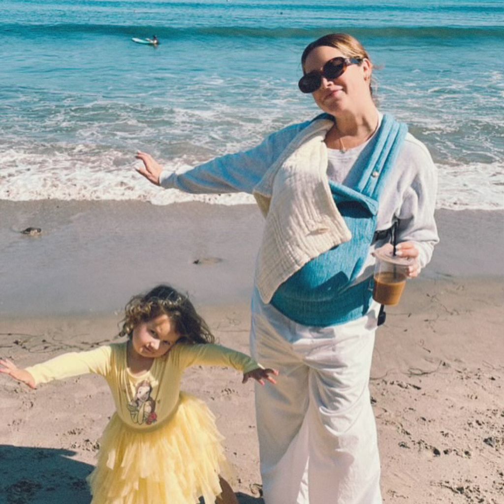 Ashley Tisdale mit ihrer Tochter Jupiter und Baby Emerson, 2024