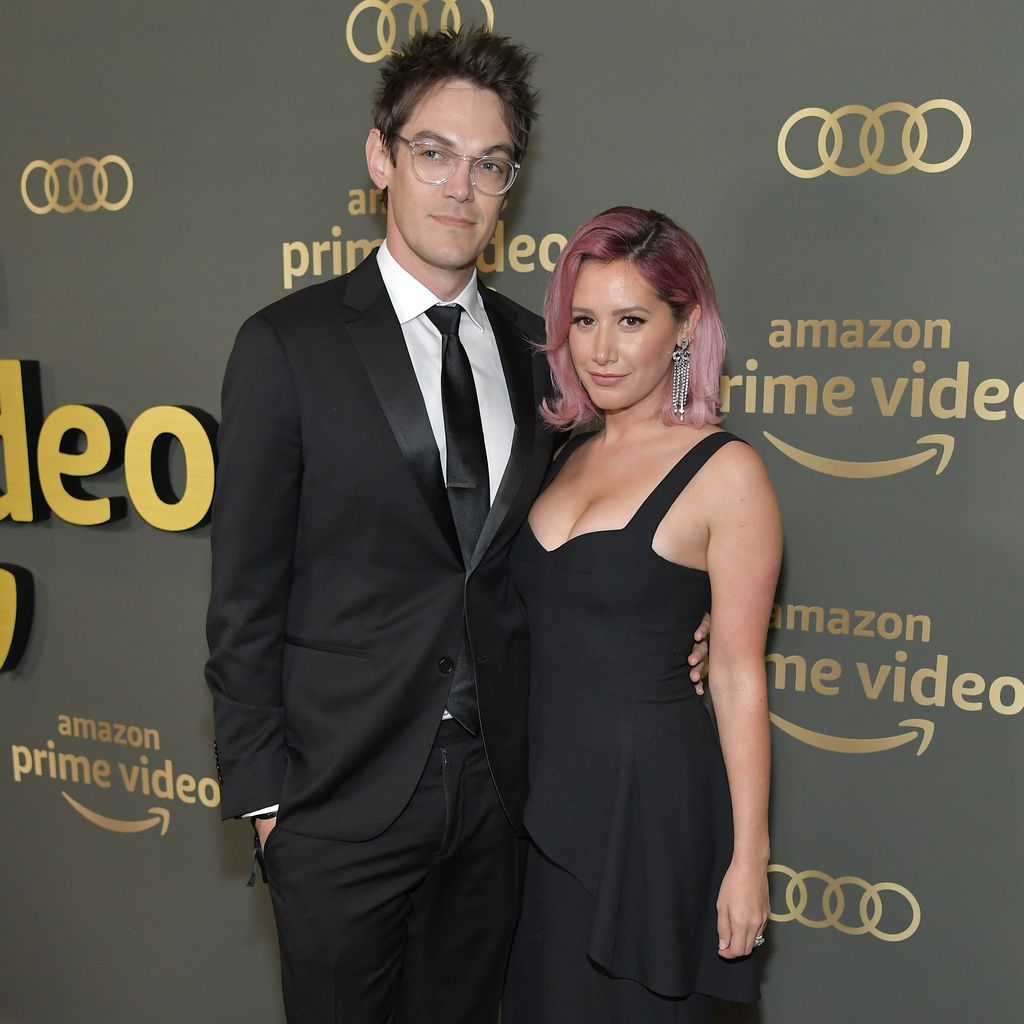 Ashley Tisdale mit ihrem Ehemann Christopher French