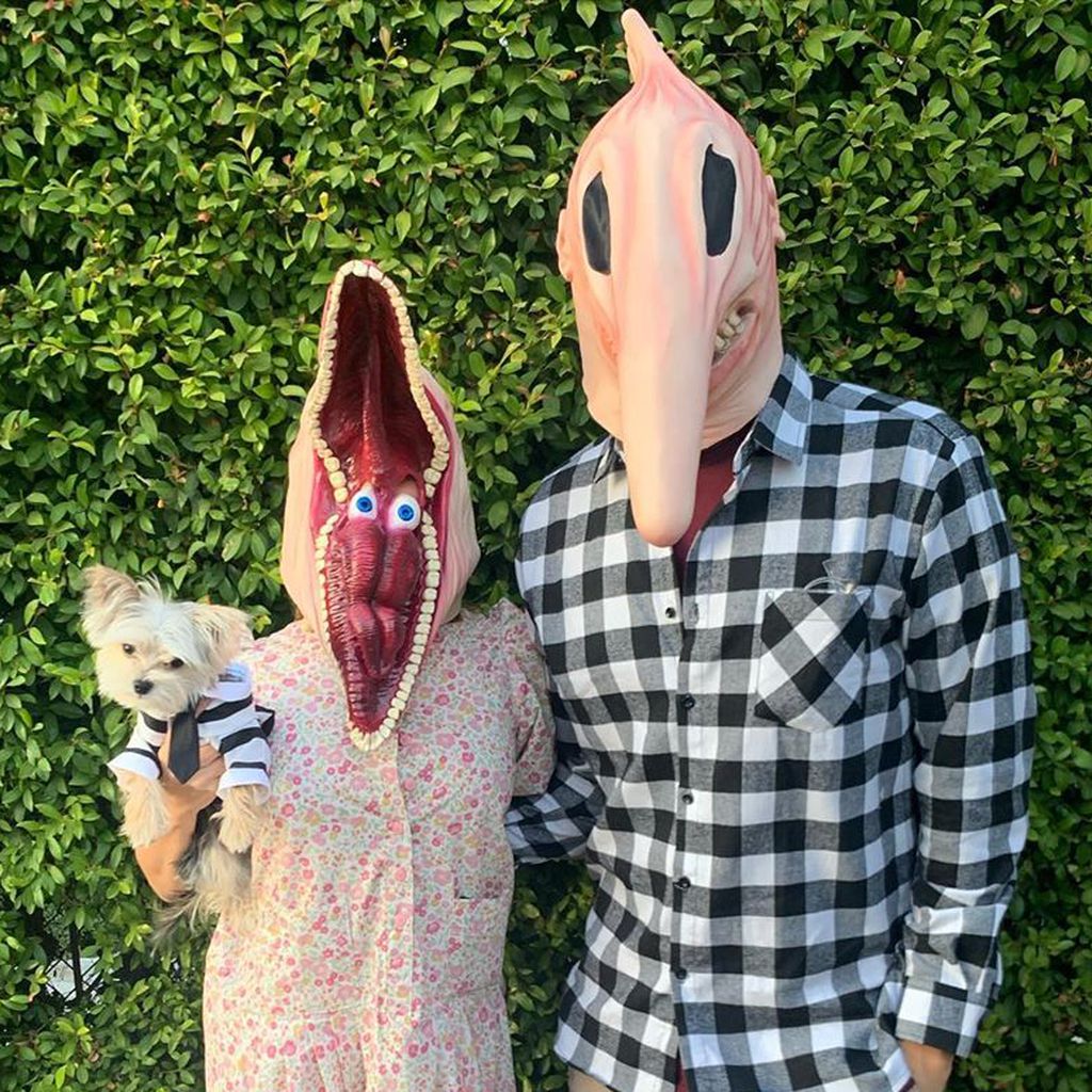Ashley Tisdale und Christopher French an Halloween 2019