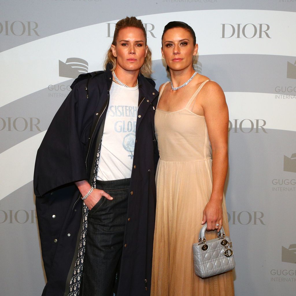 Ashlyn Harris und Alexandra Krieger im November 2019 in New York City