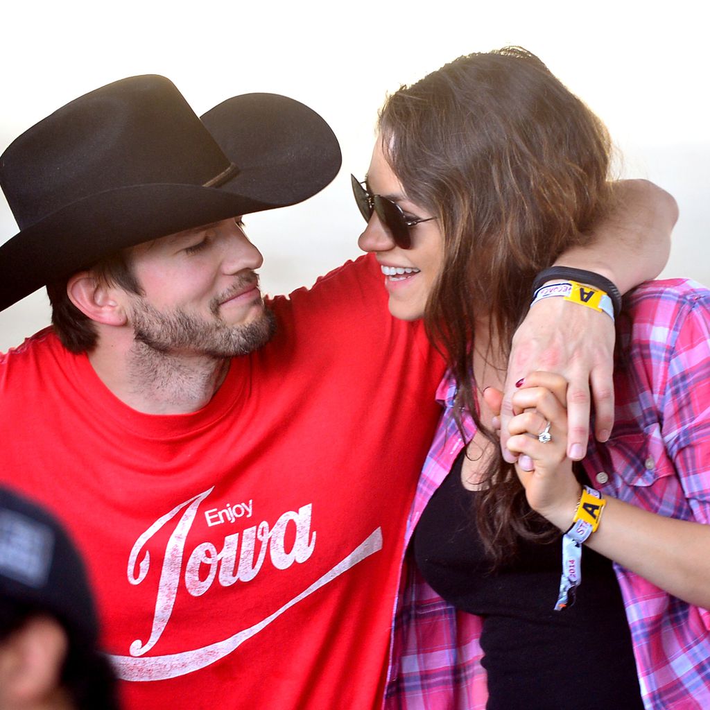 Ashton Kutcher und Mila Kunis