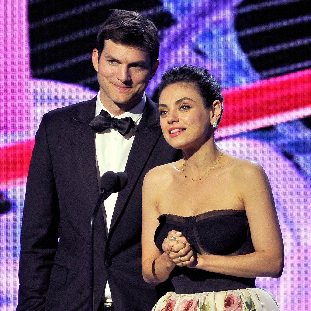 Ashton Kutcher und Mila Kunis im Jahr 2018