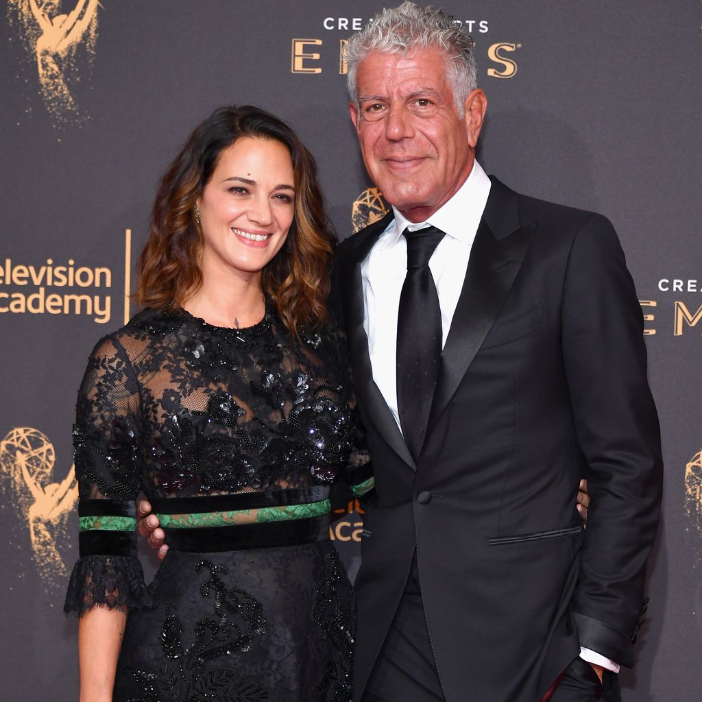 Asia Argento und Anthony Bourdain bei den Creative Arts Emmy Awards 2017