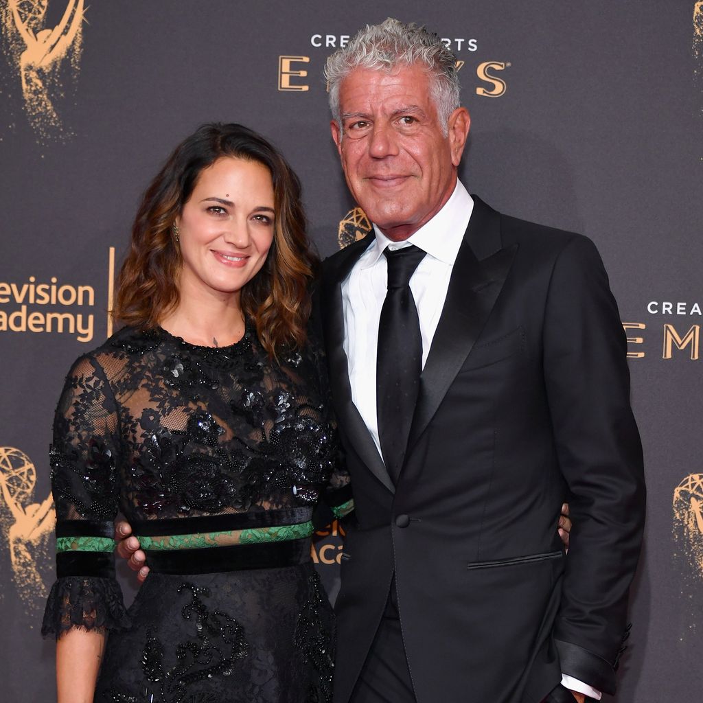 Asia Argento und Anthony Bourdain im September 2017