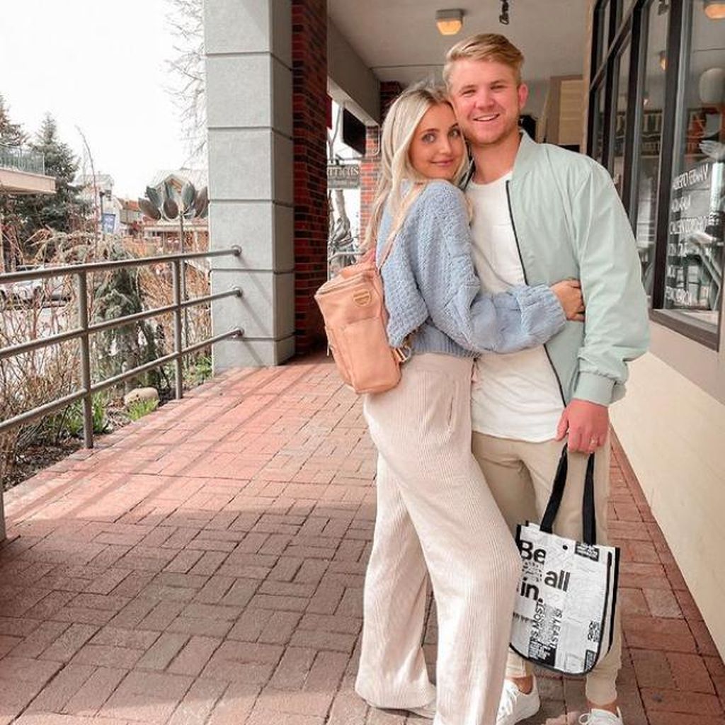 Aspyn Ovard und Parker Ferris, April 2021