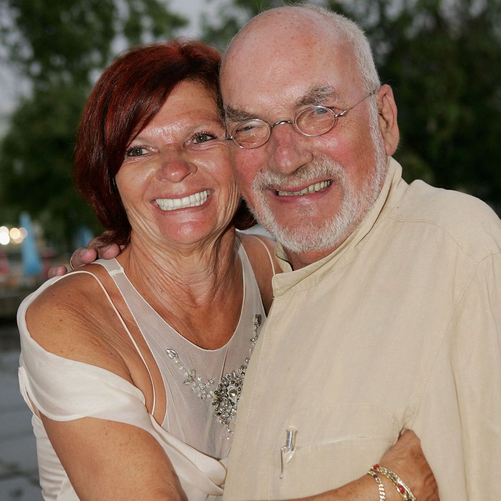 Peter Lustig und seine Ehefrau Astrid Berge 2006 bei der "ZDF TV Summer"-Party in Berlin