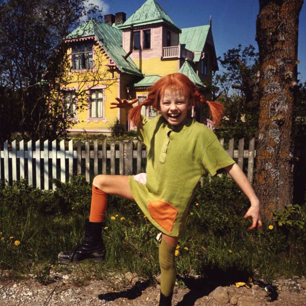 Astrid Lindgren und Pippi Langstrumpf