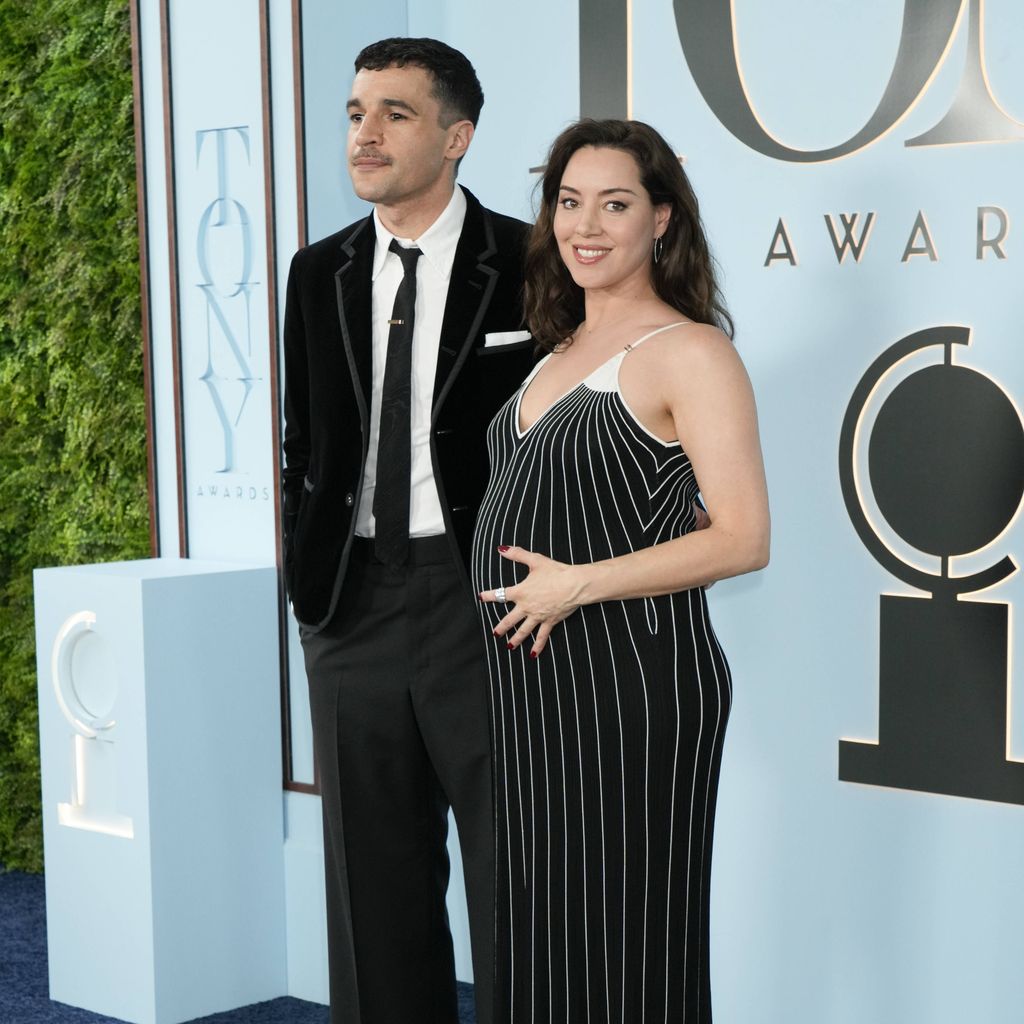 Bei den Tony Awards in New York: Aubrey Plaza und Christopher Abbott