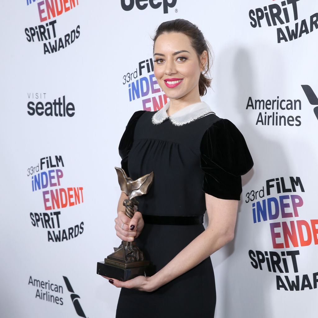 Aubrey Plaza bei den "Film Independent Spirit Awards" 2018