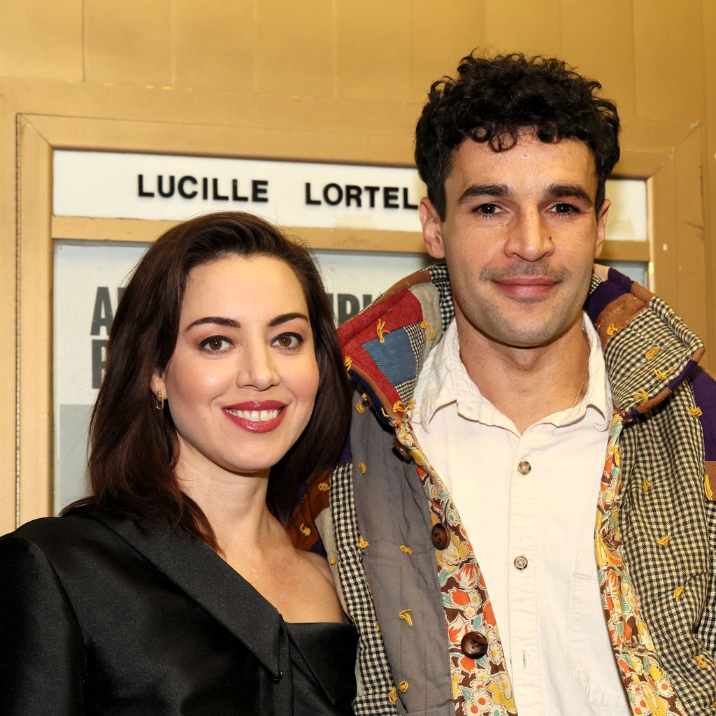 Aubrey Plaza und Christopher Abbott bei der Premiere von "Danny And The Deep Blue Sea", November 2023