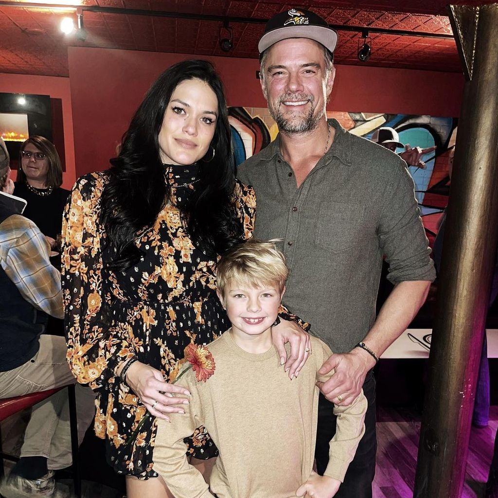 Audra und Josh Duhamel mit Axl