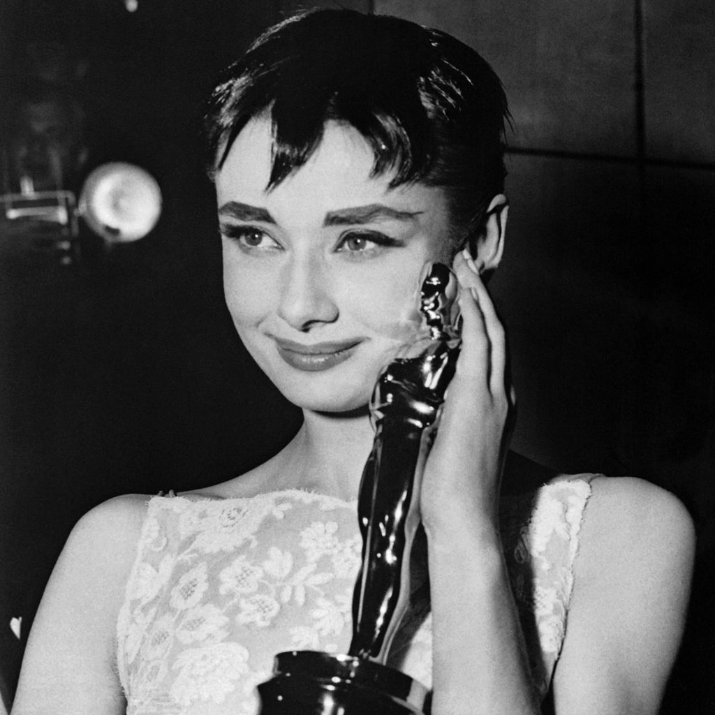 Audrey Hepburn bei den Oscars 1954