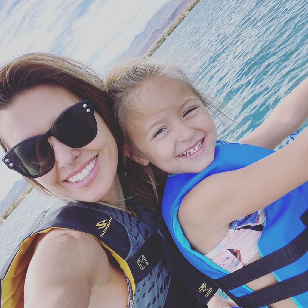 Audrina Patridge mit ihrer Tochter Kirra