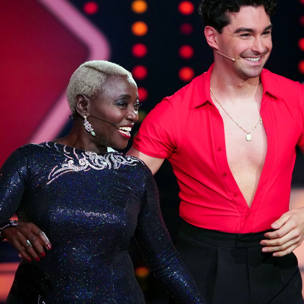 Auma Obama und Andrzej Cibis bei "Let's Dance"