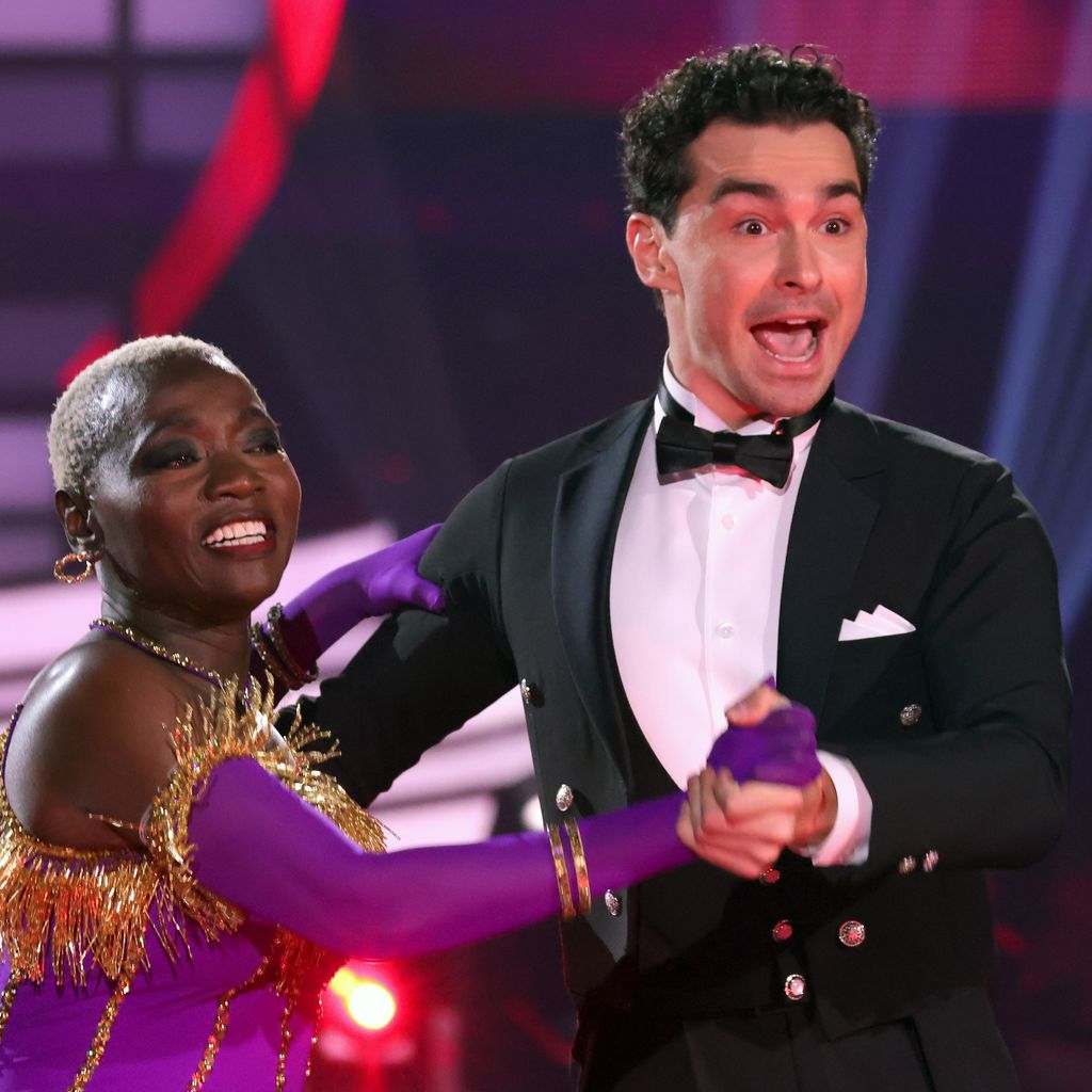 Auma Obama und Andrzej Cibis bei "Let's Dance"