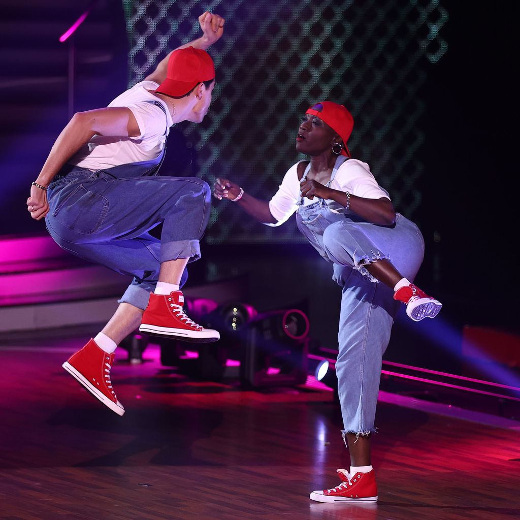 Auma Obama und Andrzej Cibis, "Let's Dance"-Teilnehmer 2021