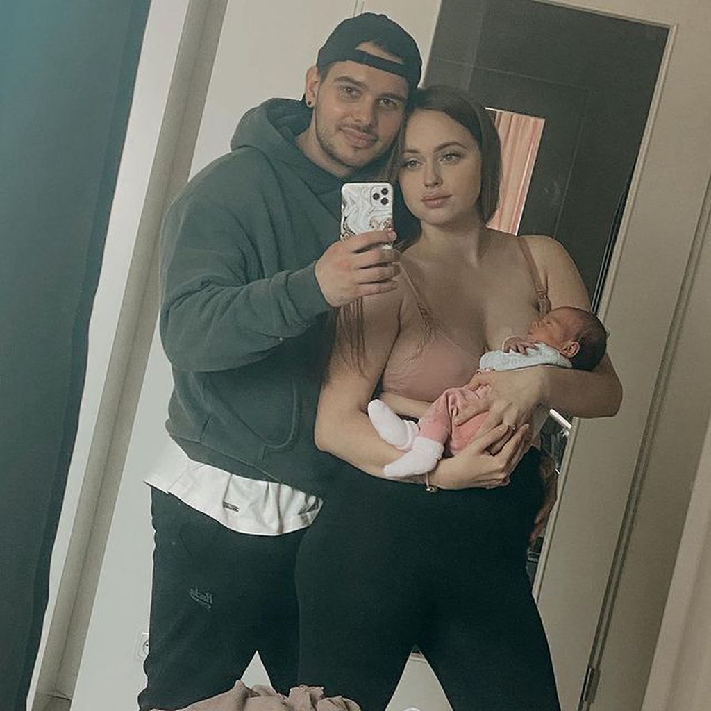Aurel und Alena mit ihrer Tochter Mara