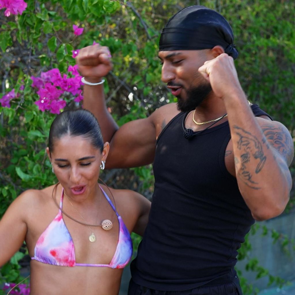 Aurelia Lamprecht und Calvin Ogara in "Match My Ex"