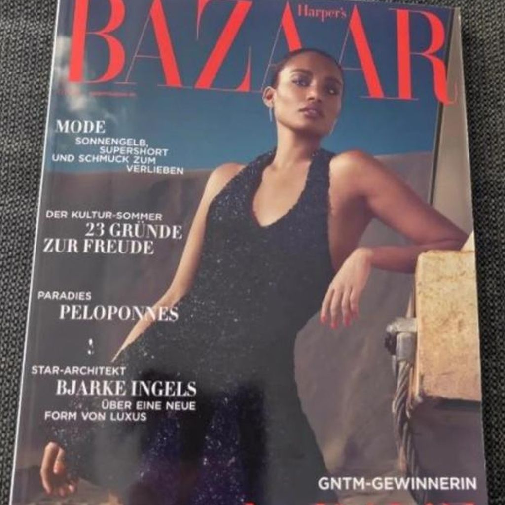 Aurélie auf dem "Harper's Bazaar"-Cover 2026