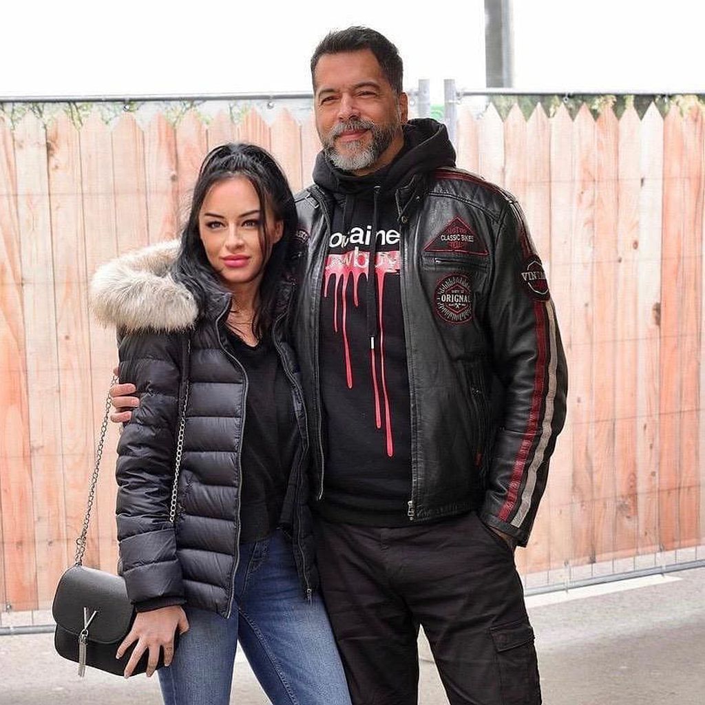 Aurelio Savina mit seiner Freundin Larissa