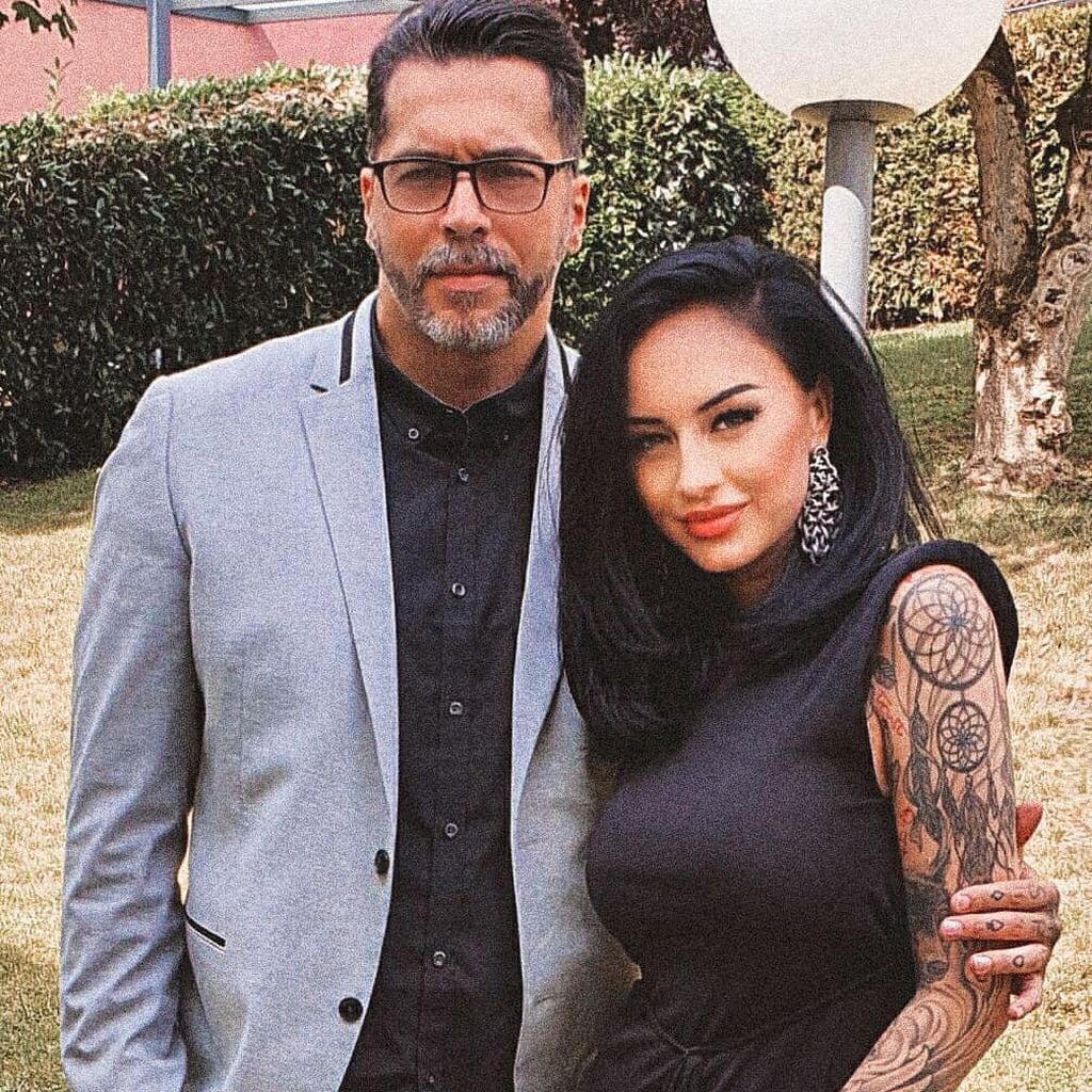 Aurelio Savina und seine Freundin Lala