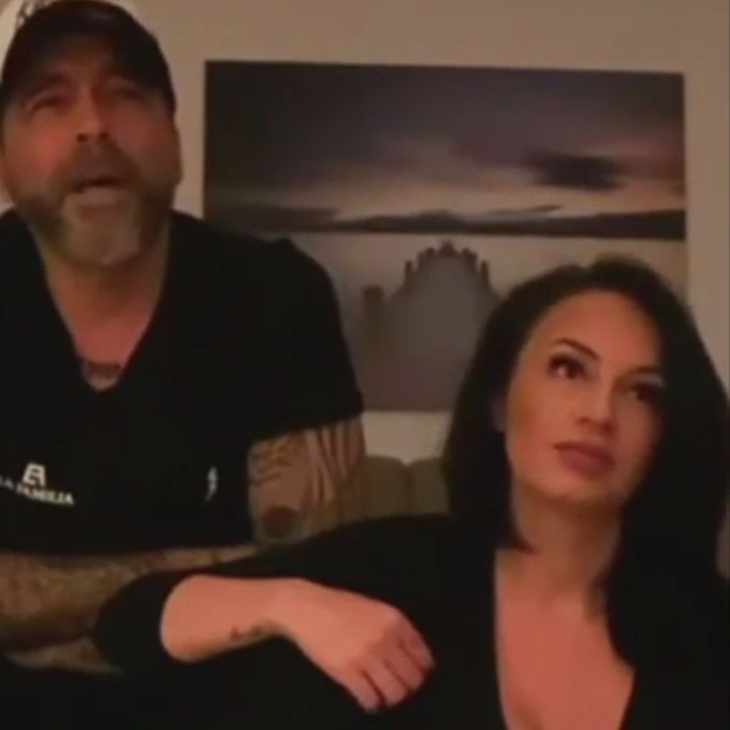 Aurelio Savina und seine Freundin Lala
