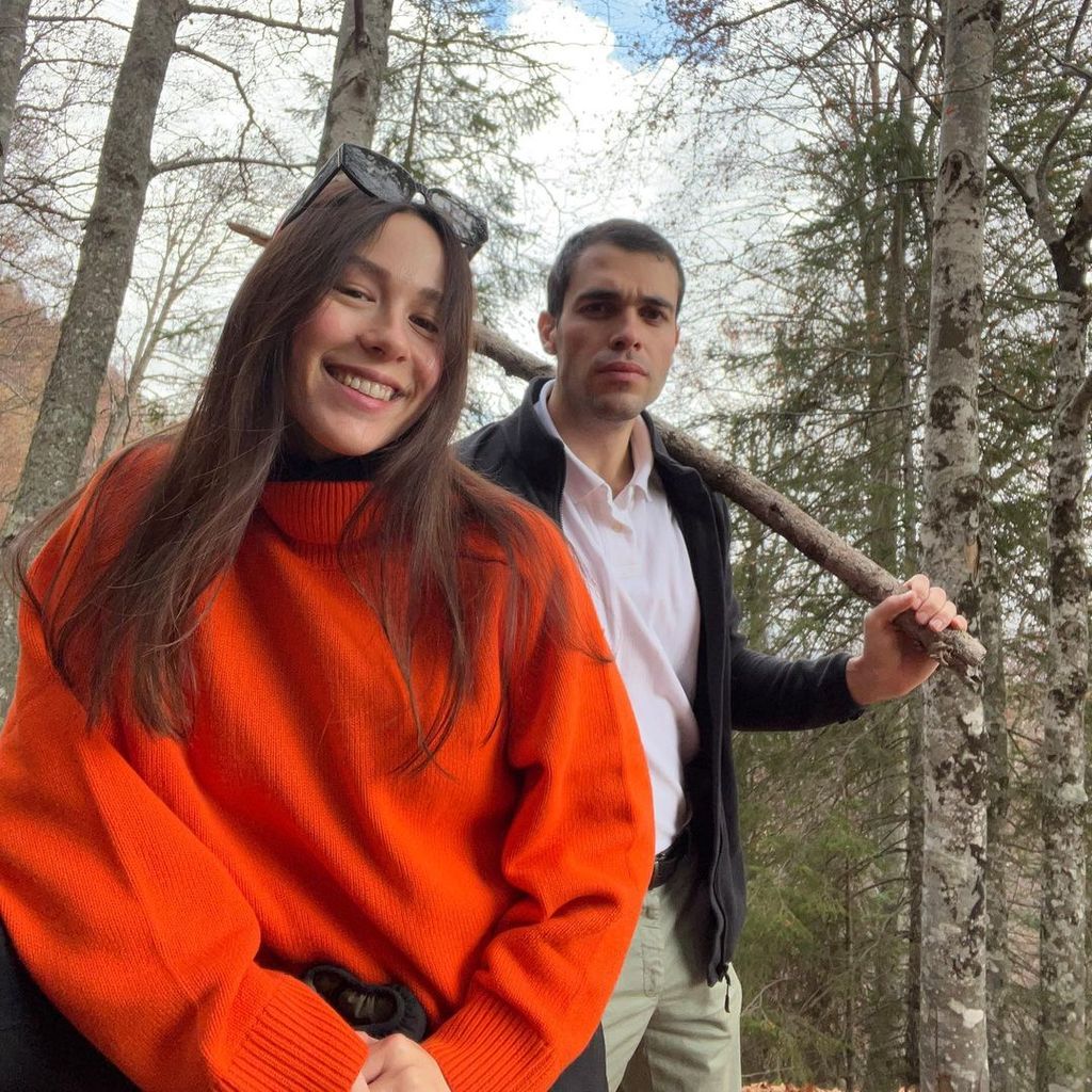 Aurora Ramazzotti mit ihrem Partner Goffredo Cerza