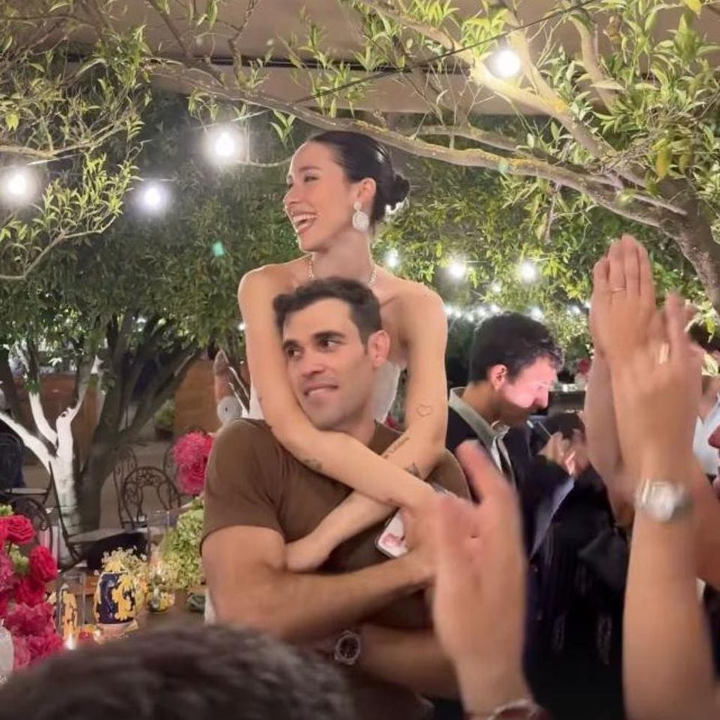 Aurora Ramazzotti und Goffredo Cerza auf ihrer Hochzeit, 2026