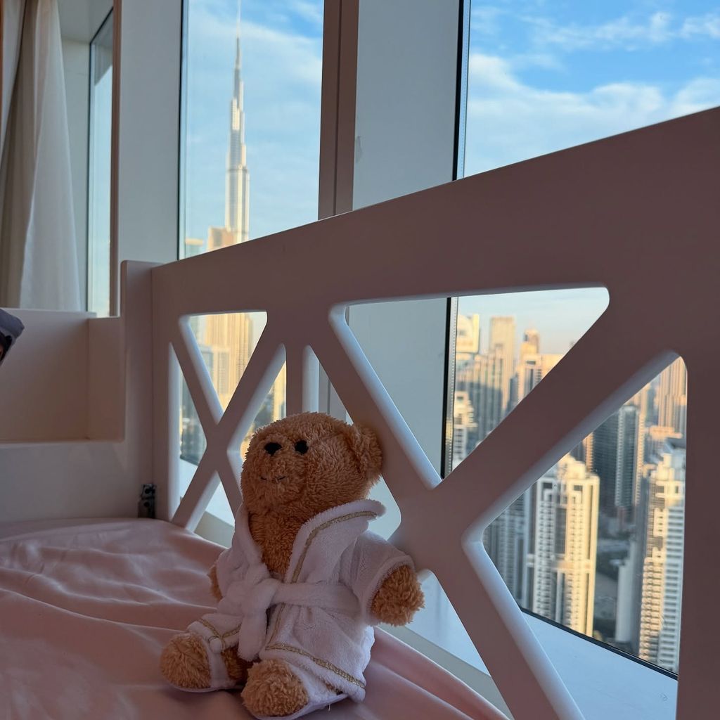Ausblick aus Georgina Fleurs Wohnung