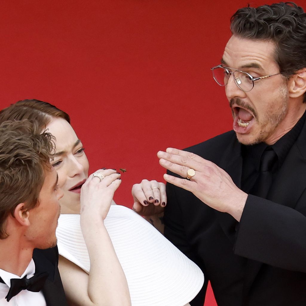 Austin Butler, Emma Stone und Pedro Pascal im Mai 2025 in Cannes