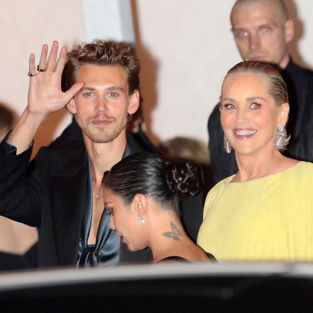 Austin Butler, Vanessa Hudgens und Sharon Stone im März 2023