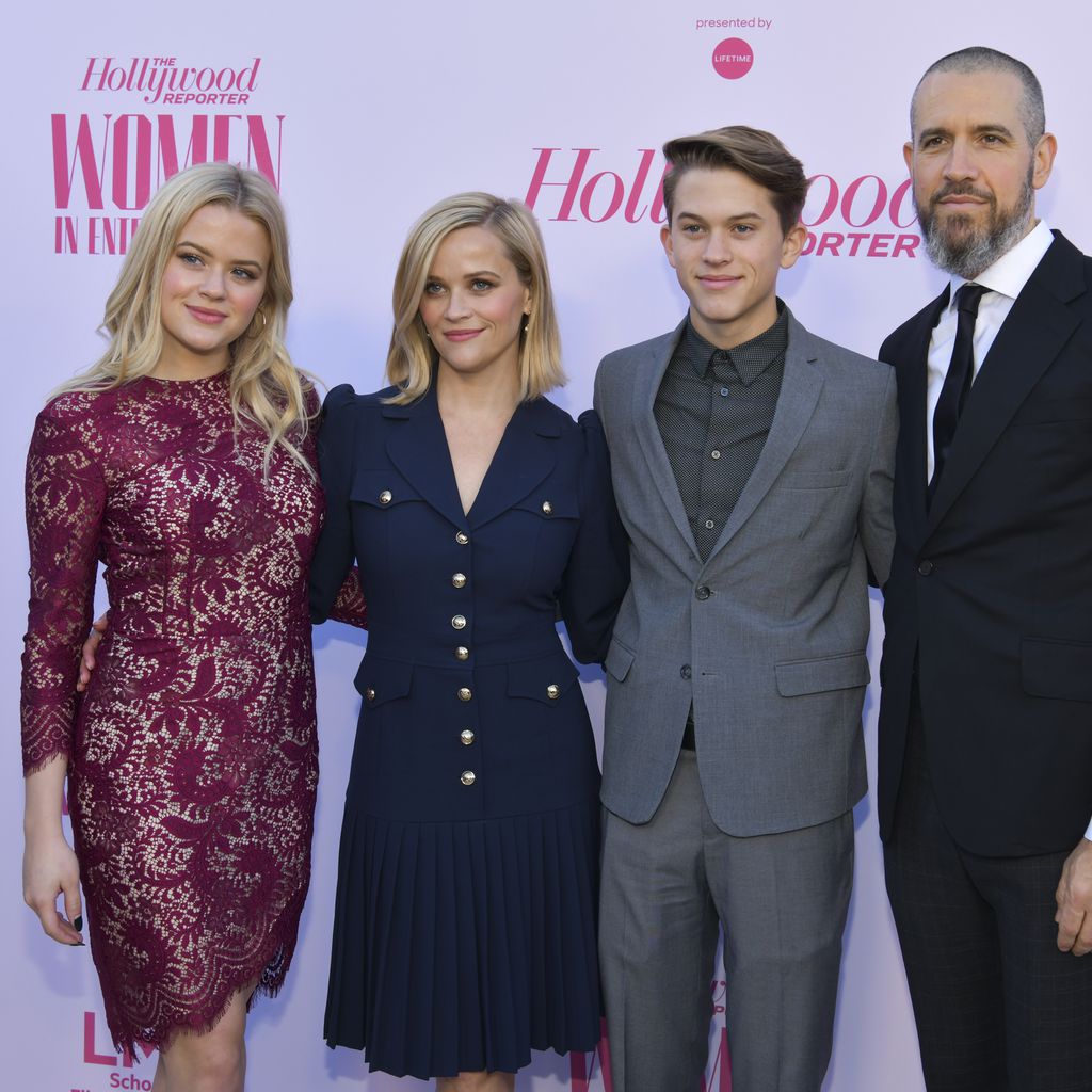 Ava Elizabeth Phillippe, Reese Witherspoon, Deacon Phillippe und Jim Toth