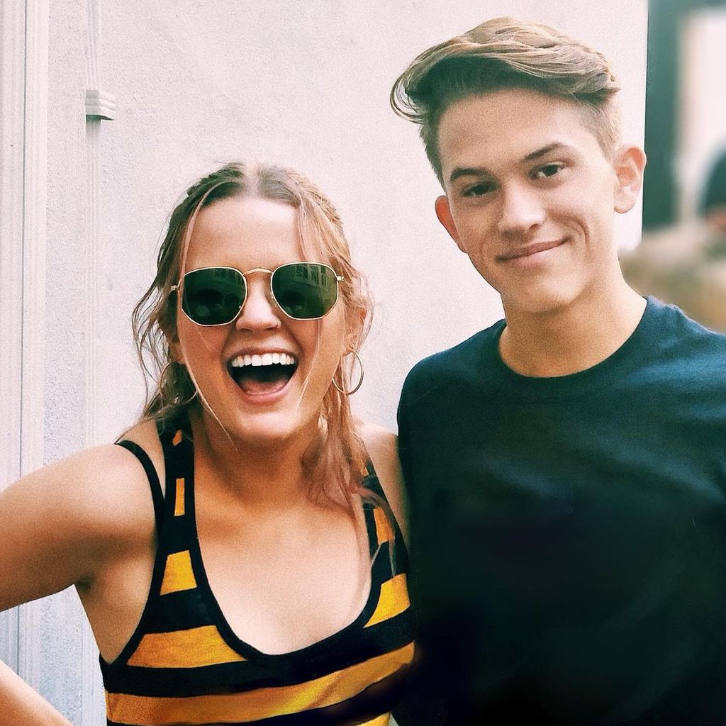 Ava Phillippe mit ihrem Bruder Deacon